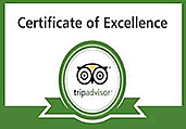 Trip Advisor Certificate of Excellence